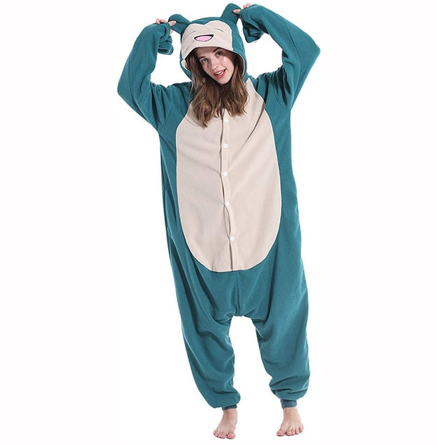 Smiling Snorlax Adult Costume